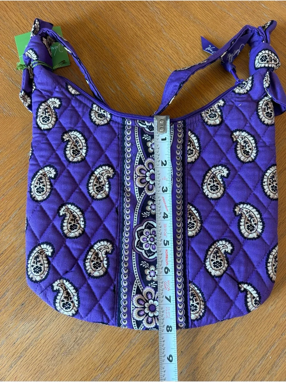 Vera Bradley Olivia Simply Violet Bag Hobo Style New With Tags